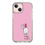スリムプロテクションケース［ おがわじゅり×デイリー×caseplay - 白毛 - ピンク ］