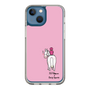スリムプロテクションケース［ おがわじゅり×デイリー×caseplay - 白毛 - ピンク ］