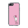 スリムプロテクションケース［ おがわじゅり×デイリー×caseplay - 白毛 - ピンク ］