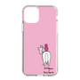 スリムプロテクションケース［ おがわじゅり×デイリー×caseplay - 白毛 - ピンク ］
