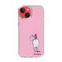 スリムプロテクションケース［ おがわじゅり×デイリー×caseplay - 白毛 - ピンク ］
