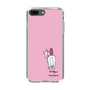 スリムプロテクションケース［ おがわじゅり×デイリー×caseplay - 白毛 - ピンク ］