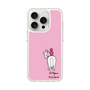 スリムプロテクションケース［ おがわじゅり×デイリー×caseplay - 白毛 - ピンク ］