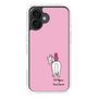 スリムプロテクションケース［ おがわじゅり×デイリー×caseplay - 白毛 - ピンク ］