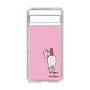 スリムプロテクションケース［ おがわじゅり×デイリー×caseplay - 白毛 - ピンク ］