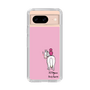 スリムプロテクションケース［ おがわじゅり×デイリー×caseplay - 白毛 - ピンク ］