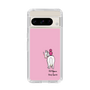 スリムプロテクションケース［ おがわじゅり×デイリー×caseplay - 白毛 - ピンク ］
