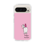 スリムプロテクションケース［ おがわじゅり×デイリー×caseplay - 白毛 - ピンク ］