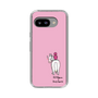 スリムプロテクションケース［ おがわじゅり×デイリー×caseplay - 白毛 - ピンク ］