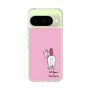 スリムプロテクションケース［ おがわじゅり×デイリー×caseplay - 白毛 - ピンク ］