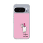スリムプロテクションケース［ おがわじゅり×デイリー×caseplay - 白毛 - ピンク ］