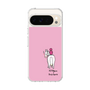 スリムプロテクションケース［ おがわじゅり×デイリー×caseplay - 白毛 - ピンク ］