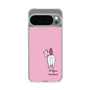 スリムプロテクションケース［ おがわじゅり×デイリー×caseplay - 白毛 - ピンク ］