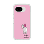 スリムプロテクションケース［ おがわじゅり×デイリー×caseplay - 白毛 - ピンク ］