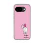 スリムプロテクションケース［ おがわじゅり×デイリー×caseplay - 白毛 - ピンク ］