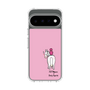 スリムプロテクションケース［ おがわじゅり×デイリー×caseplay - 白毛 - ピンク ］