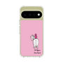 スリムプロテクションケース［ おがわじゅり×デイリー×caseplay - 白毛 - ピンク ］