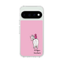 スリムプロテクションケース［ おがわじゅり×デイリー×caseplay - 白毛 - ピンク ］