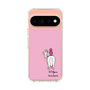 スリムプロテクションケース［ おがわじゅり×デイリー×caseplay - 白毛 - ピンク ］