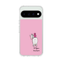 スリムプロテクションケース［ おがわじゅり×デイリー×caseplay - 白毛 - ピンク ］