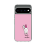 スリムプロテクションケース［ おがわじゅり×デイリー×caseplay - 白毛 - ピンク ］