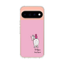 スリムプロテクションケース［ おがわじゅり×デイリー×caseplay - 白毛 - ピンク ］