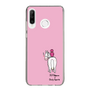 スリムプロテクションケース［ おがわじゅり×デイリー×caseplay - 白毛 - ピンク ］