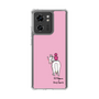 スリムプロテクションケース［ おがわじゅり×デイリー×caseplay - 白毛 - ピンク ］