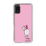 スリムプロテクションケース［ おがわじゅり×デイリー×caseplay - 白毛 - ピンク ］