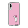 スリムプロテクションケース［ おがわじゅり×デイリー×caseplay - 白毛 - ピンク ］