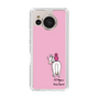 スリムプロテクションケース［ おがわじゅり×デイリー×caseplay - 白毛 - ピンク ］