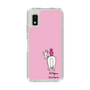 スリムプロテクションケース［ おがわじゅり×デイリー×caseplay - 白毛 - ピンク ］