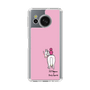 スリムプロテクションケース［ おがわじゅり×デイリー×caseplay - 白毛 - ピンク ］