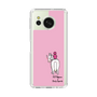 スリムプロテクションケース［ おがわじゅり×デイリー×caseplay - 白毛 - ピンク ］