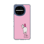 スリムプロテクションケース［ おがわじゅり×デイリー×caseplay - 白毛 - ピンク ］