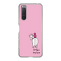 スリムプロテクションケース［ おがわじゅり×デイリー×caseplay - 白毛 - ピンク ］
