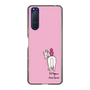 スリムプロテクションケース［ おがわじゅり×デイリー×caseplay - 白毛 - ピンク ］