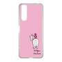 スリムプロテクションケース［ おがわじゅり×デイリー×caseplay - 白毛 - ピンク ］