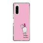 スリムプロテクションケース［ おがわじゅり×デイリー×caseplay - 白毛 - ピンク ］