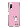 スリムプロテクションケース［ おがわじゅり×デイリー×caseplay - 白毛 - ピンク ］