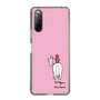 スリムプロテクションケース［ おがわじゅり×デイリー×caseplay - 白毛 - ピンク ］