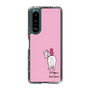 スリムプロテクションケース［ おがわじゅり×デイリー×caseplay - 白毛 - ピンク ］