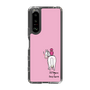 スリムプロテクションケース［ おがわじゅり×デイリー×caseplay - 白毛 - ピンク ］