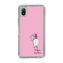 スリムプロテクションケース［ おがわじゅり×デイリー×caseplay - 白毛 - ピンク ］