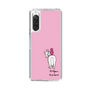 スリムプロテクションケース［ おがわじゅり×デイリー×caseplay - 白毛 - ピンク ］