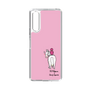 スリムプロテクションケース［ おがわじゅり×デイリー×caseplay - 白毛 - ピンク ］