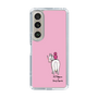 スリムプロテクションケース［ おがわじゅり×デイリー×caseplay - 白毛 - ピンク ］