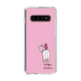 スリムプロテクションケース［ おがわじゅり×デイリー×caseplay - 白毛 - ピンク ］