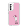 スリムプロテクションケース［ おがわじゅり×デイリー×caseplay - 白毛 - ピンク ］
