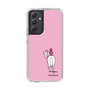 スリムプロテクションケース［ おがわじゅり×デイリー×caseplay - 白毛 - ピンク ］